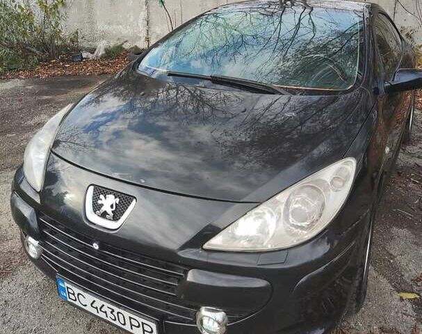 Черный Пежо 307, объемом двигателя 2 л и пробегом 185 тыс. км за 5300 $, фото 5 на Automoto.ua