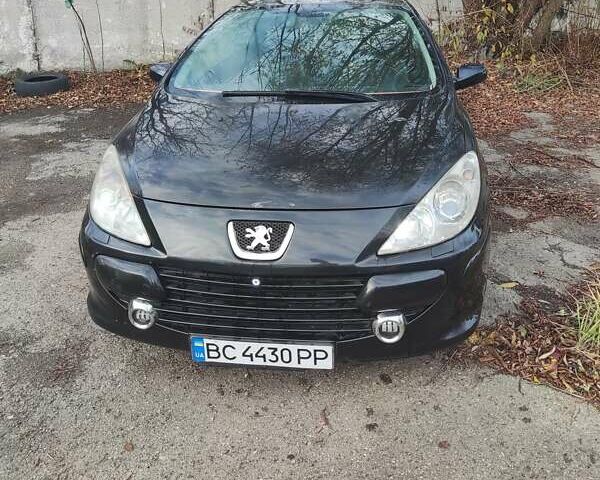 Черный Пежо 307, объемом двигателя 2 л и пробегом 185 тыс. км за 5300 $, фото 2 на Automoto.ua