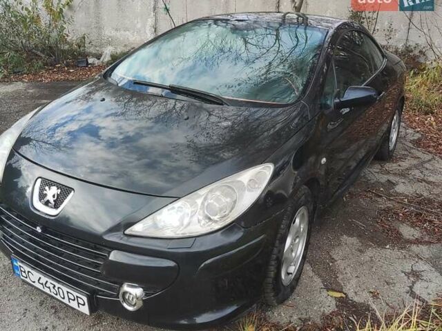 Черный Пежо 307, объемом двигателя 2 л и пробегом 185 тыс. км за 5300 $, фото 1 на Automoto.ua