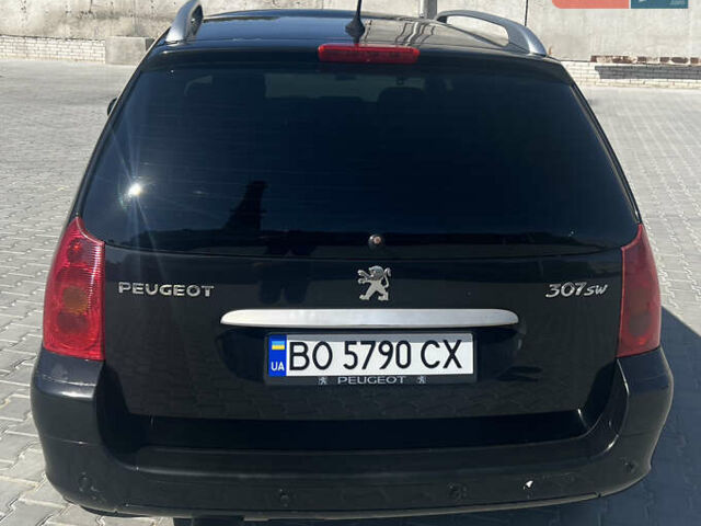 Черный Пежо 307, объемом двигателя 1.59 л и пробегом 232 тыс. км за 3900 $, фото 3 на Automoto.ua