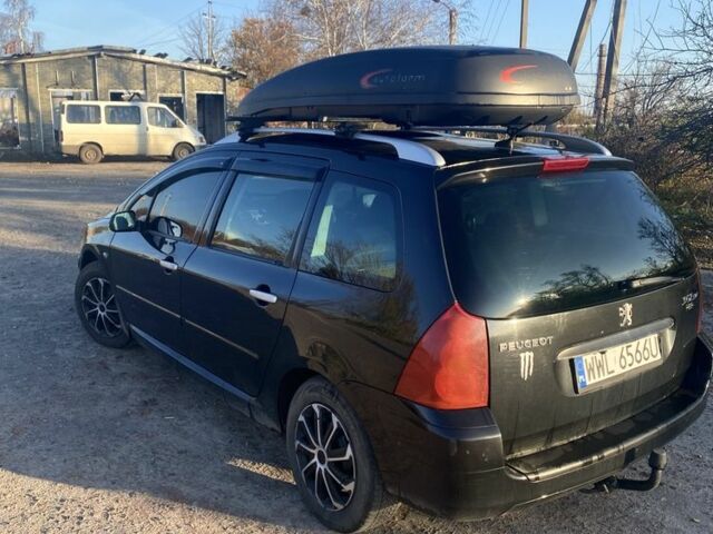 Чорний Пежо 307, об'ємом двигуна 2.2 л та пробігом 358 тис. км за 2700 $, фото 1 на Automoto.ua