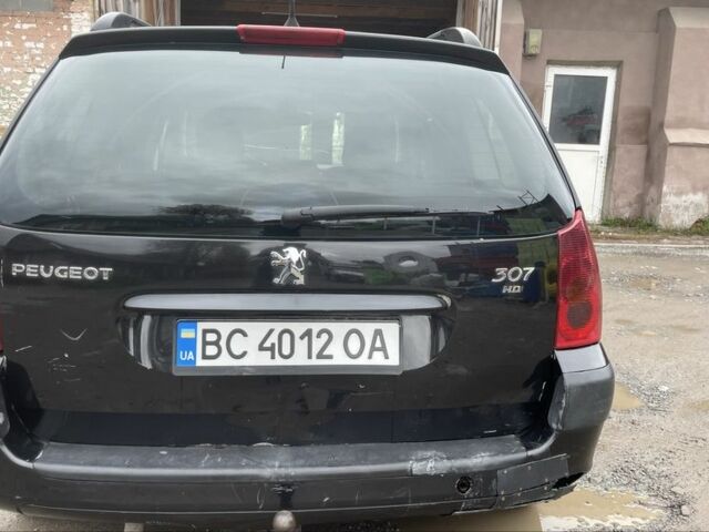 Чорний Пежо 307, об'ємом двигуна 1.4 л та пробігом 385 тис. км за 3350 $, фото 5 на Automoto.ua