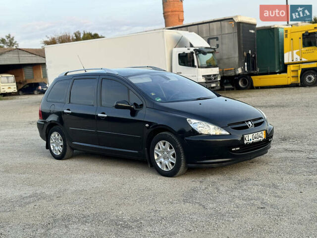 Чорний Пежо 307, об'ємом двигуна 1.6 л та пробігом 202 тис. км за 3999 $, фото 9 на Automoto.ua