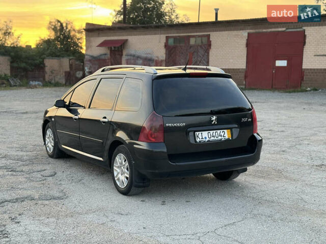 Черный Пежо 307, объемом двигателя 1.6 л и пробегом 202 тыс. км за 3950 $, фото 3 на Automoto.ua
