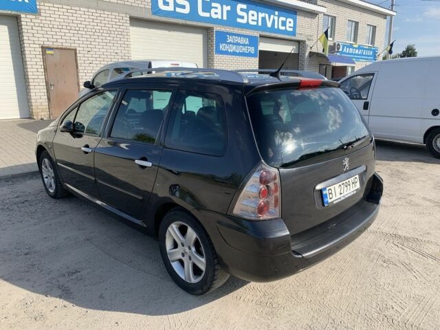 Черный Пежо 307, объемом двигателя 2 л и пробегом 283 тыс. км за 4700 $, фото 2 на Automoto.ua
