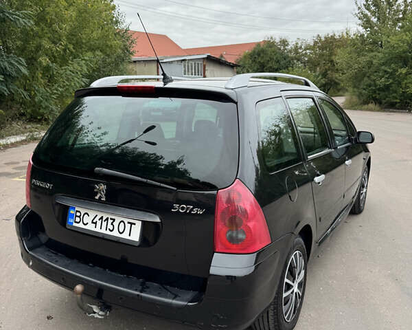 Пежо 307 2004 в Львове на Automoto.ua Черный Пежо 307, объемом двигателя 1.59 л и пробегом 300 тыс. км за 3700 $, фото 3 на Automoto.ua