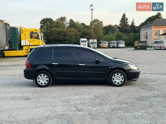 Чорний Пежо 307, об'ємом двигуна 1.6 л та пробігом 202 тис. км за 3999 $, фото 1 на Automoto.ua