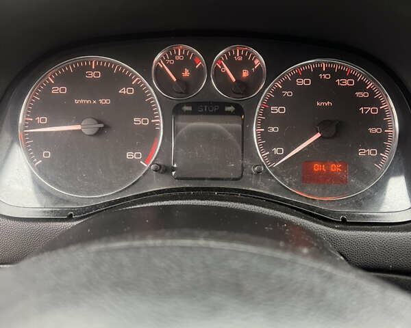 Черный Пежо 307, объемом двигателя 1.56 л и пробегом 285 тыс. км за 4200 $, фото 13 на Automoto.ua