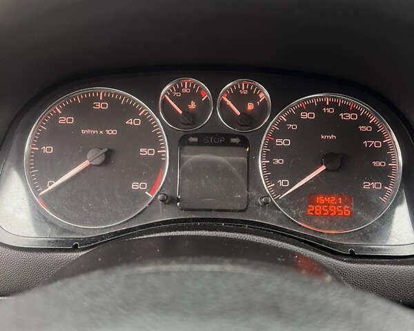 Черный Пежо 307, объемом двигателя 1.56 л и пробегом 285 тыс. км за 4200 $, фото 12 на Automoto.ua