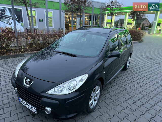 Черный Пежо 307, объемом двигателя 1.6 л и пробегом 263 тыс. км за 4499 $, фото 23 на Automoto.ua