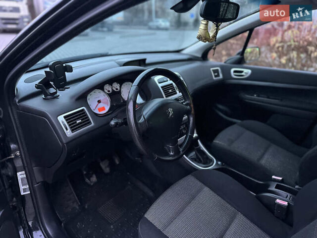 Черный Пежо 307, объемом двигателя 1.6 л и пробегом 263 тыс. км за 4499 $, фото 43 на Automoto.ua