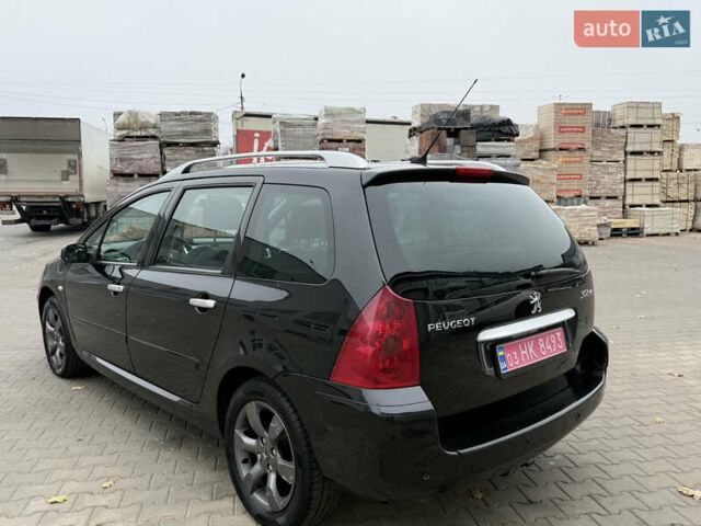 Чорний Пежо 307, об'ємом двигуна 1.6 л та пробігом 256 тис. км за 4700 $, фото 10 на Automoto.ua