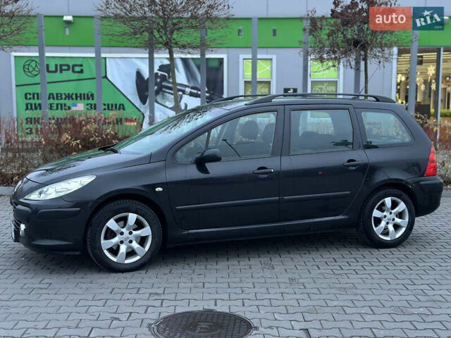 Черный Пежо 307, объемом двигателя 1.6 л и пробегом 263 тыс. км за 4499 $, фото 9 на Automoto.ua