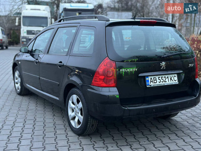 Черный Пежо 307, объемом двигателя 1.6 л и пробегом 263 тыс. км за 4499 $, фото 10 на Automoto.ua