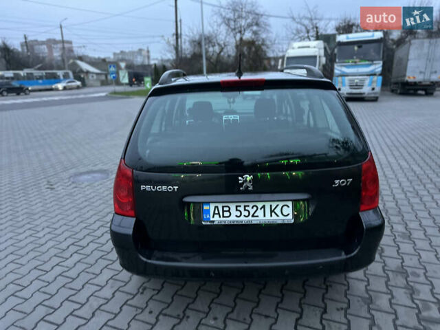 Черный Пежо 307, объемом двигателя 1.6 л и пробегом 263 тыс. км за 4499 $, фото 19 на Automoto.ua