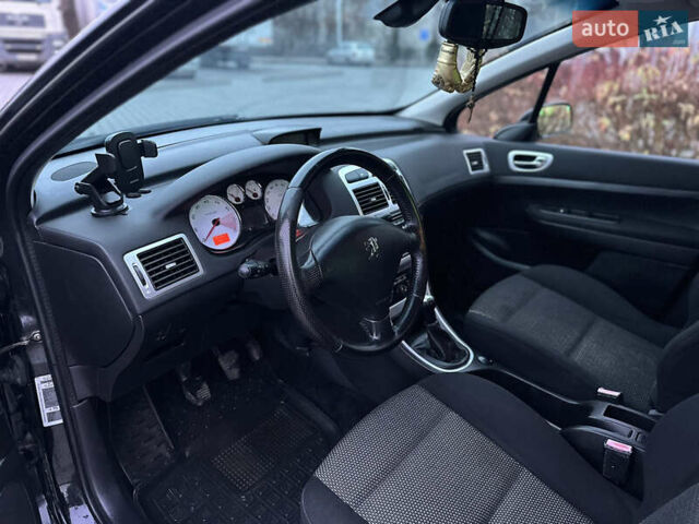 Черный Пежо 307, объемом двигателя 1.6 л и пробегом 263 тыс. км за 4499 $, фото 42 на Automoto.ua