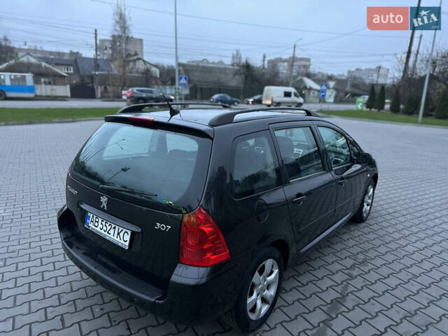 Черный Пежо 307, объемом двигателя 1.6 л и пробегом 263 тыс. км за 4499 $, фото 20 на Automoto.ua