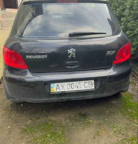 Черный Пежо 307, объемом двигателя 2 л и пробегом 10 тыс. км за 3906 $, фото 9 на Automoto.ua