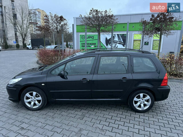 Черный Пежо 307, объемом двигателя 1.6 л и пробегом 263 тыс. км за 4499 $, фото 24 на Automoto.ua