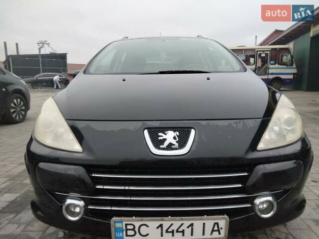 Черный Пежо 307, объемом двигателя 1.6 л и пробегом 347 тыс. км за 4440 $, фото 8 на Automoto.ua