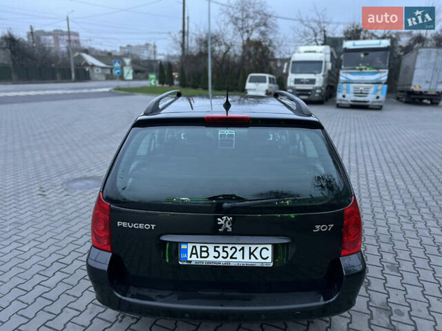Черный Пежо 307, объемом двигателя 1.6 л и пробегом 263 тыс. км за 4499 $, фото 26 на Automoto.ua