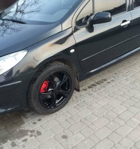 Чорний Пежо 307, об'ємом двигуна 2 л та пробігом 290 тис. км за 4600 $, фото 18 на Automoto.ua