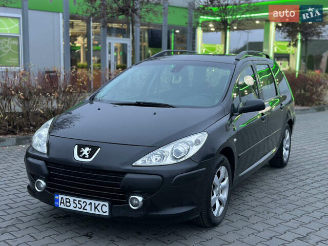 Черный Пежо 307, объемом двигателя 1.6 л и пробегом 263 тыс. км за 4499 $, фото 6 на Automoto.ua