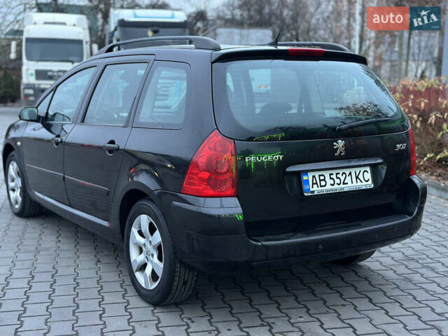 Черный Пежо 307, объемом двигателя 1.6 л и пробегом 263 тыс. км за 4499 $, фото 11 на Automoto.ua