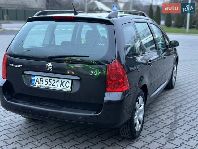 Черный Пежо 307, объемом двигателя 1.6 л и пробегом 263 тыс. км за 4499 $, фото 14 на Automoto.ua