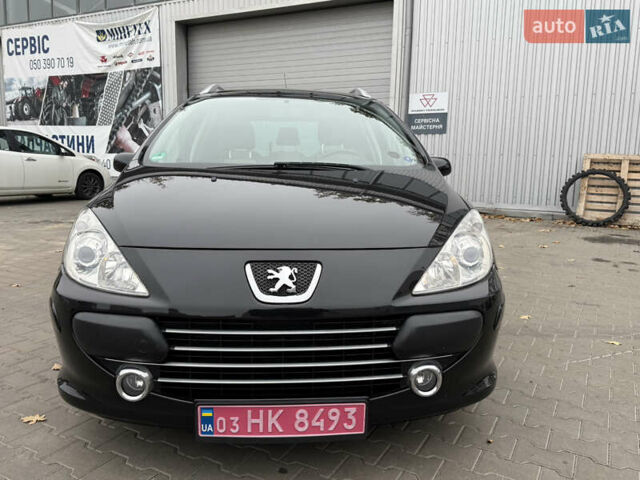 Черный Пежо 307, объемом двигателя 1.6 л и пробегом 256 тыс. км за 4650 $, фото 3 на Automoto.ua