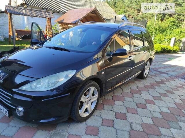 Чорний Пежо 307, об'ємом двигуна 1.6 л та пробігом 280 тис. км за 4300 $, фото 7 на Automoto.ua