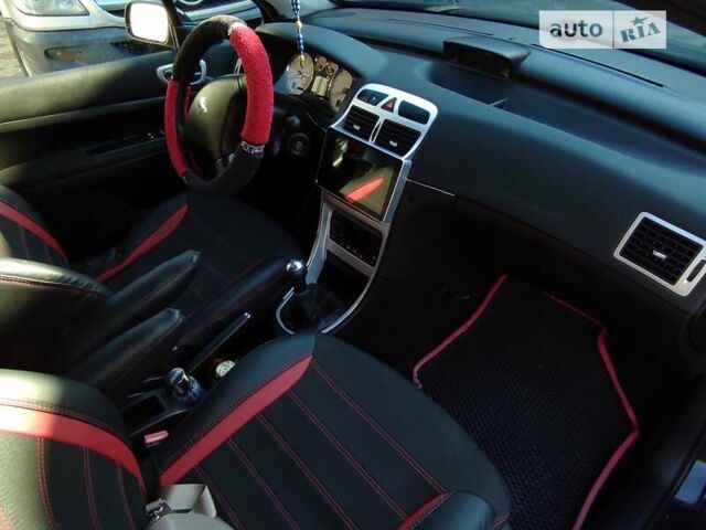 Чорний Пежо 307, об'ємом двигуна 1.6 л та пробігом 280 тис. км за 4300 $, фото 21 на Automoto.ua