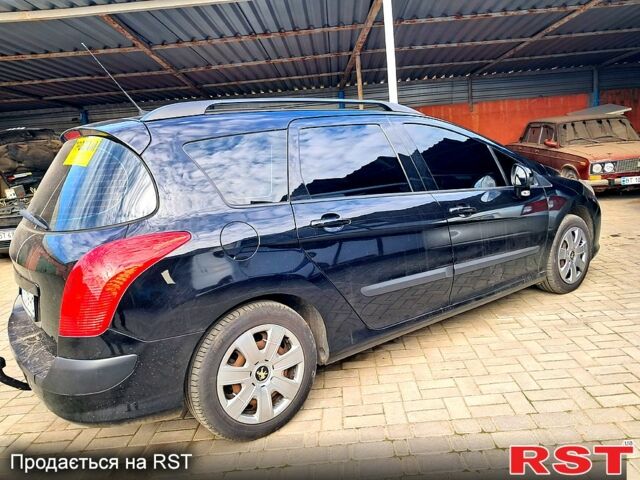 Черный Пежо 307, объемом двигателя 1.6 л и пробегом 200 тыс. км за 5700 $, фото 3 на Automoto.ua