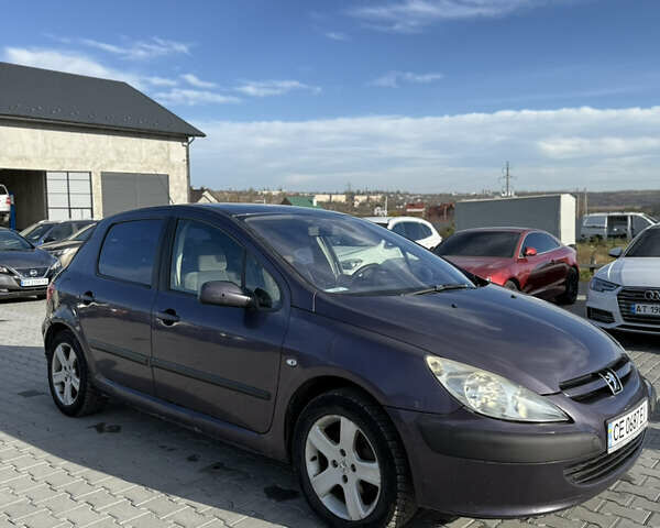 Фіолетовий Пежо 307, об'ємом двигуна 2 л та пробігом 262 тис. км за 3600 $, фото 2 на Automoto.ua