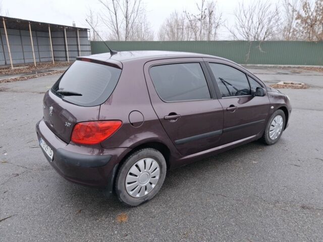 Фиолетовый Пежо 307, объемом двигателя 1.6 л и пробегом 230 тыс. км за 4000 $, фото 4 на Automoto.ua