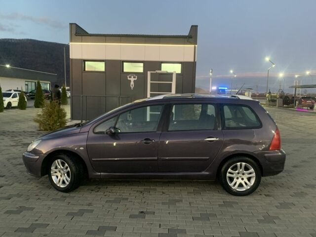 Фиолетовый Пежо 307, объемом двигателя 2 л и пробегом 309 тыс. км за 3000 $, фото 2 на Automoto.ua
