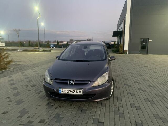 Фиолетовый Пежо 307, объемом двигателя 2 л и пробегом 309 тыс. км за 3000 $, фото 9 на Automoto.ua