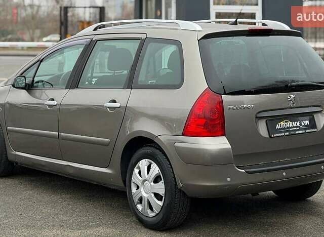 Коричневий Пежо 307, об'ємом двигуна 2 л та пробігом 202 тис. км за 3950 $, фото 2 на Automoto.ua
