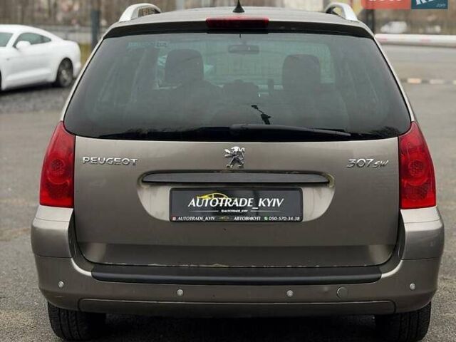 Коричневий Пежо 307, об'ємом двигуна 2 л та пробігом 202 тис. км за 3950 $, фото 4 на Automoto.ua