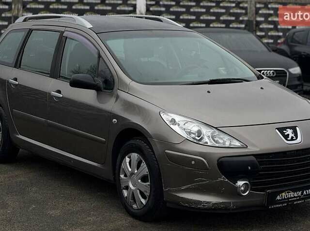 Коричневий Пежо 307, об'ємом двигуна 2 л та пробігом 202 тис. км за 3950 $, фото 1 на Automoto.ua