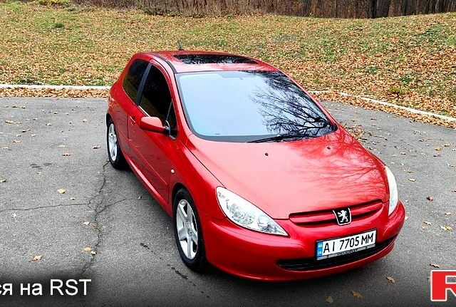Червоний Пежо 307, об'ємом двигуна 2 л та пробігом 199 тис. км за 3900 $, фото 2 на Automoto.ua
