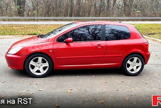 Червоний Пежо 307, об'ємом двигуна 2 л та пробігом 199 тис. км за 3900 $, фото 11 на Automoto.ua