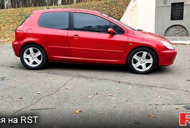 Червоний Пежо 307, об'ємом двигуна 2 л та пробігом 199 тис. км за 3900 $, фото 5 на Automoto.ua