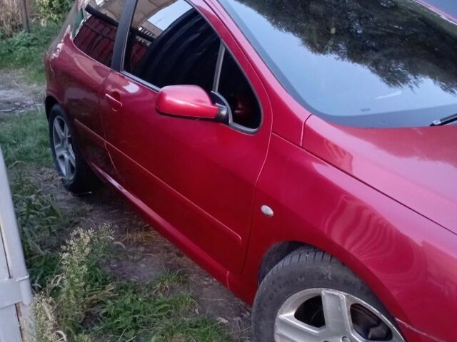 Червоний Пежо 307, об'ємом двигуна 2 л та пробігом 195 тис. км за 3500 $, фото 1 на Automoto.ua