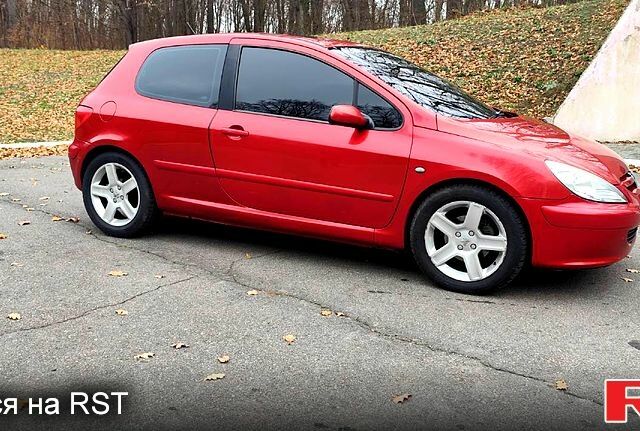 Червоний Пежо 307, об'ємом двигуна 2 л та пробігом 199 тис. км за 3900 $, фото 1 на Automoto.ua