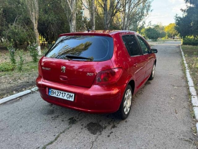 Червоний Пежо 307, об'ємом двигуна 1.6 л та пробігом 210 тис. км за 4200 $, фото 8 на Automoto.ua