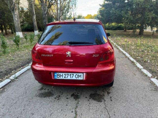Червоний Пежо 307, об'ємом двигуна 1.6 л та пробігом 210 тис. км за 4200 $, фото 1 на Automoto.ua