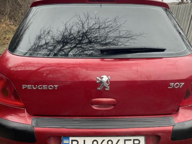 Червоний Пежо 307, об'ємом двигуна 1.4 л та пробігом 199 тис. км за 2900 $, фото 4 на Automoto.ua