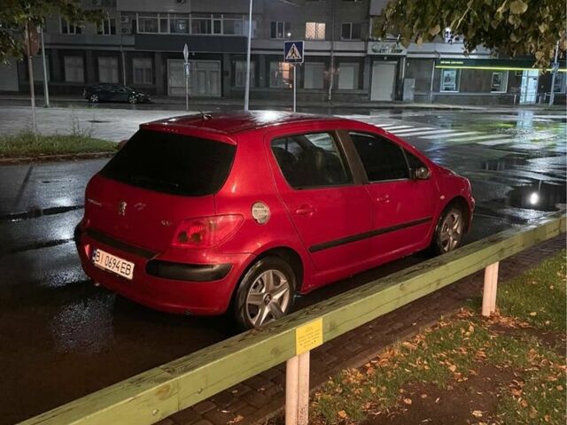 Червоний Пежо 307, об'ємом двигуна 1.4 л та пробігом 199 тис. км за 2900 $, фото 1 на Automoto.ua