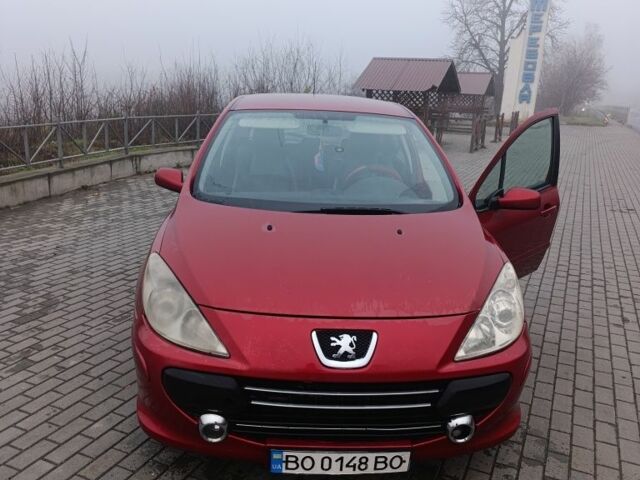 Красный Пежо 307, объемом двигателя 2 л и пробегом 315 тыс. км за 3500 $, фото 10 на Automoto.ua
